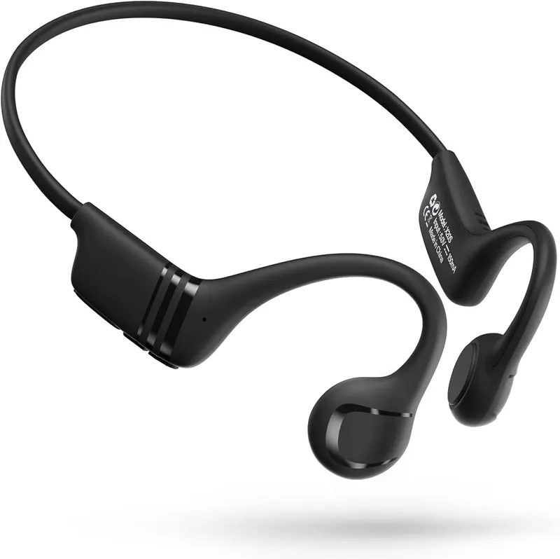 MJOFFIN 2027 Bone Conduction Headphones Bluetooth 6.0 in Black