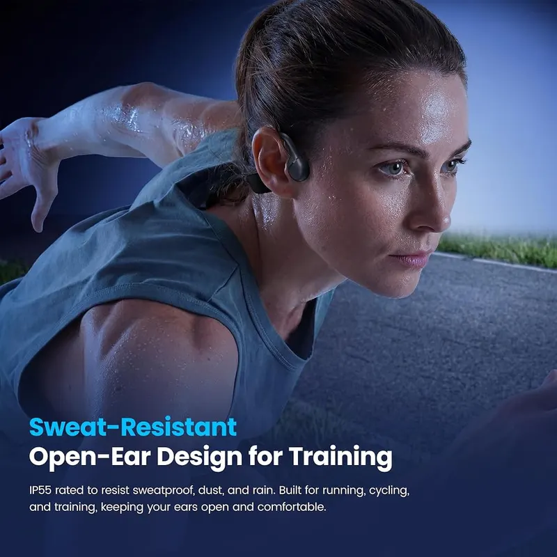 MJOFFIN 2027 Bone Conduction Headphones Bluetooth 6.0 – Only 22g Lightweight