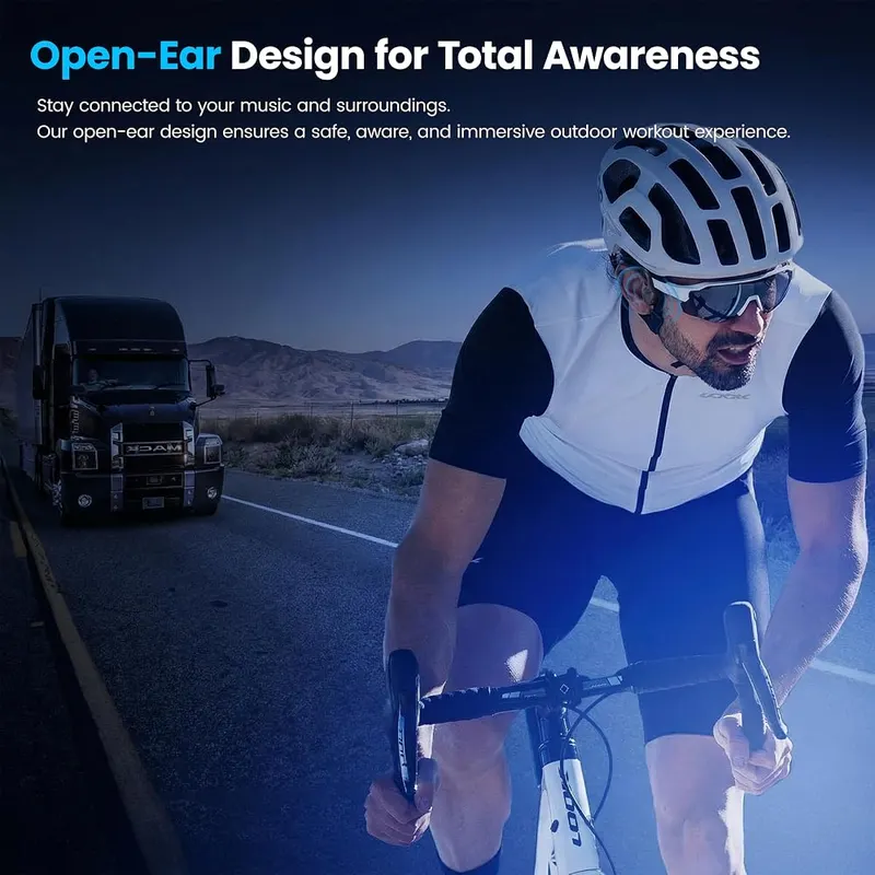 MJOFFIN 2027 Bone Conduction Headphones Bluetooth 6.0 – Open-Ear Bone Conduction