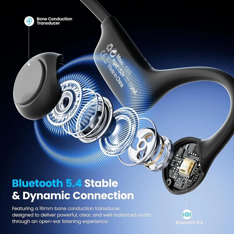MJOFFIN 2027 Bone Conduction Headphones Bluetooth 6.0 – product photo 7 of 7