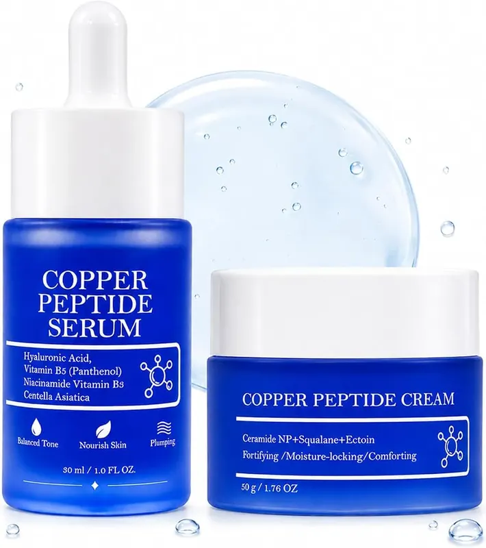Molrol Copper Peptides Serum & Cream Set