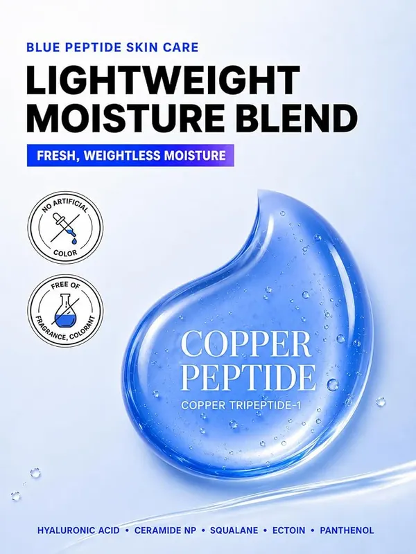Molrol Copper Peptides Serum & Cream Set – Fast absorbing and non sticky