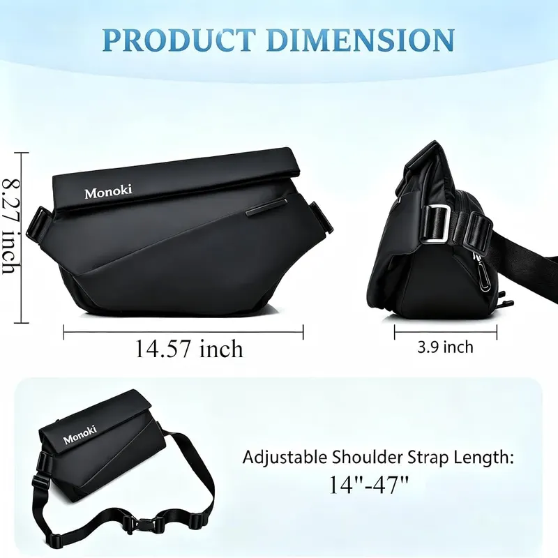 Monoki Sling Bag – Adjustable shoulder strap