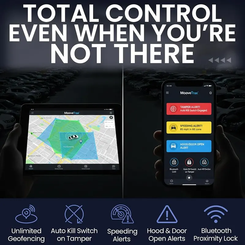 MooveTrax V3 Car Rental GPS Tracker – Global network and cellular coverage