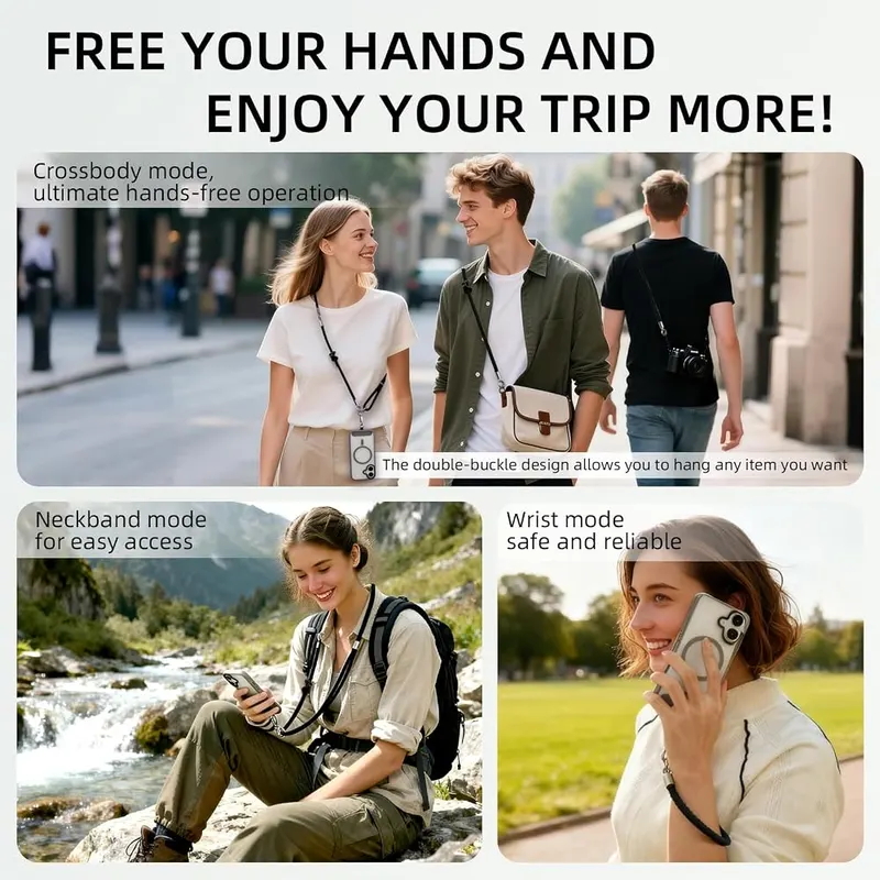 MORCULTRA Phone Lanyard – Adjustable design for all body types