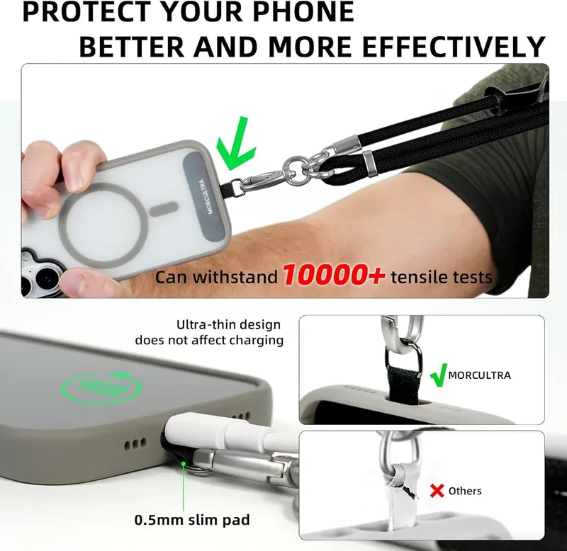 MORCULTRA Phone Lanyard – Universal, not just for phones