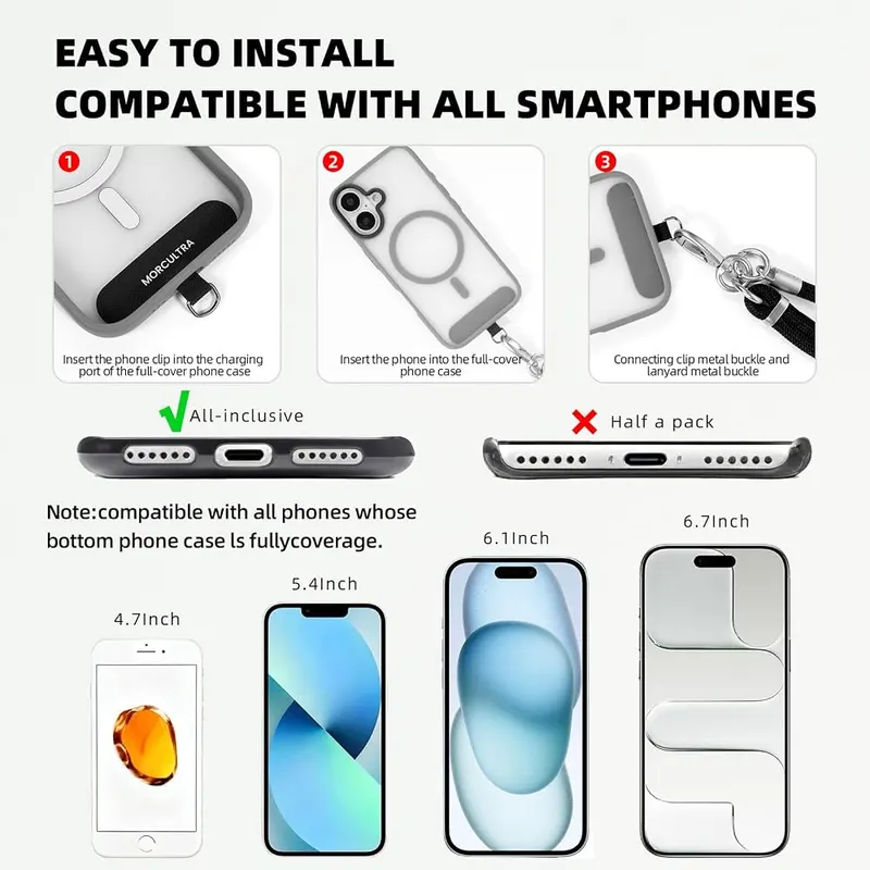 MORCULTRA Phone Lanyard – Thoughtful service, worry-free shopping