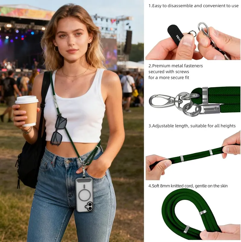 MORCULTRA Phone Lanyard – Superior materials, safe to use