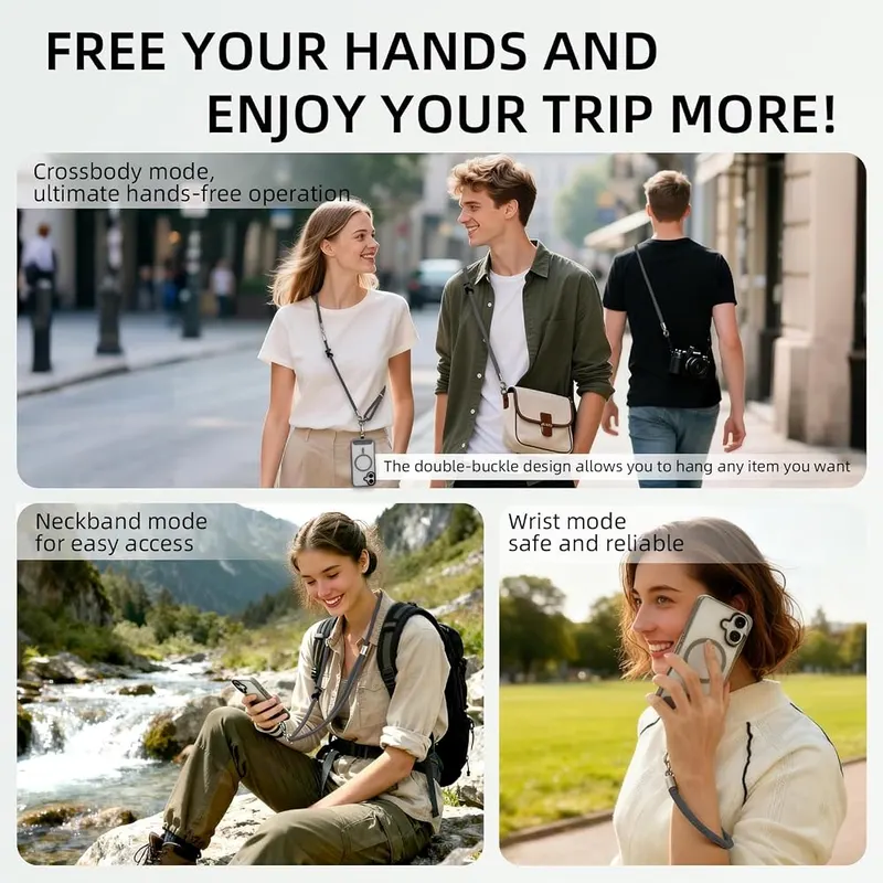 MORCULTRA Phone Lanyard – Adjustable design for all body types