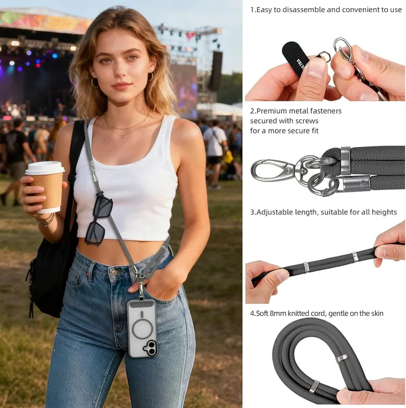 MORCULTRA Phone Lanyard – Superior materials, safe to use