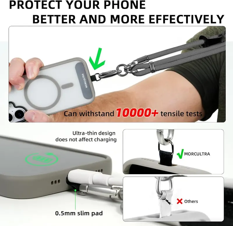 MORCULTRA Phone Lanyard – Universal, not just for phones