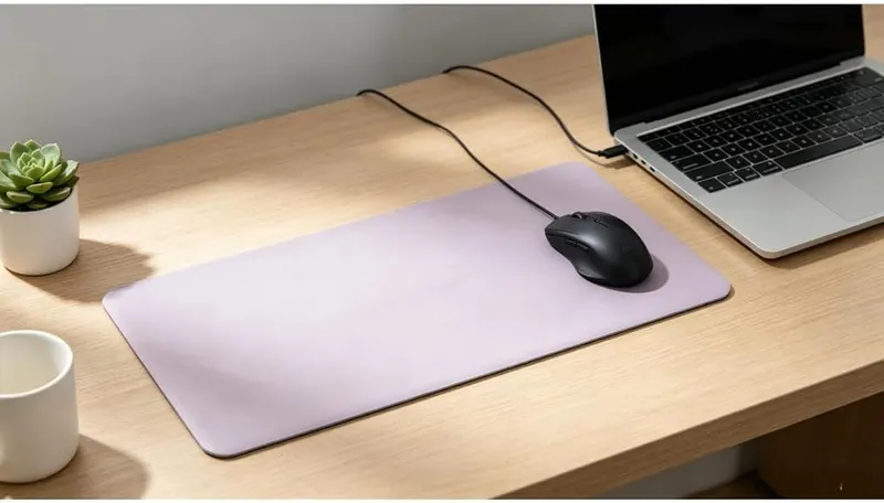 Mouse Pads for Desk – Clean solid color minimalist aesthetic