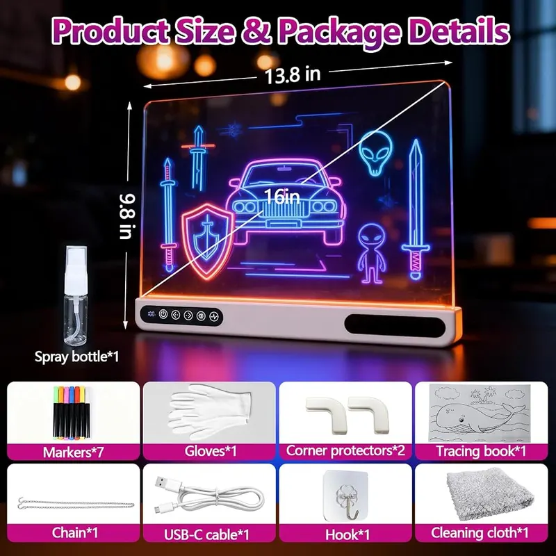 MUSDOKEY LED Drawing Board – product photo 8 of 8