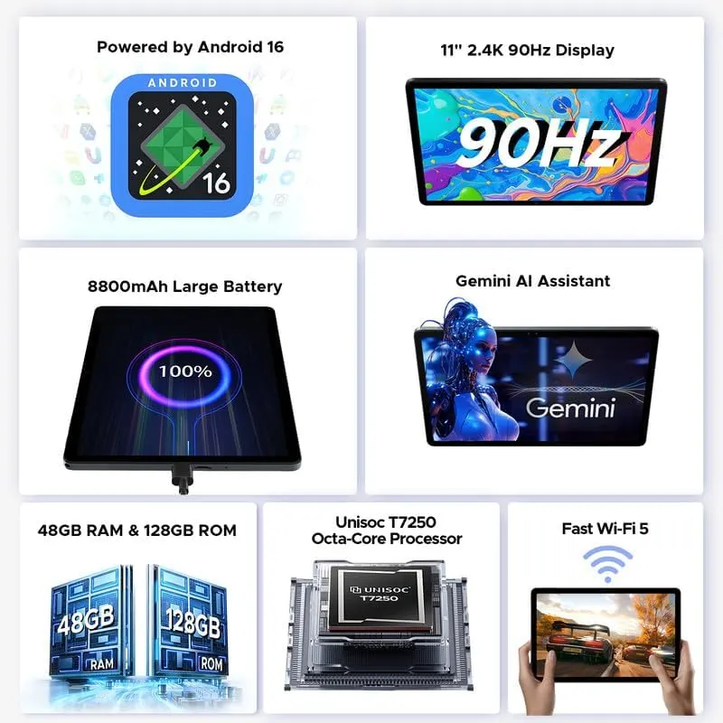 N/A POPUX P11Pro 11 inch Tablet – product photo 2 of 9