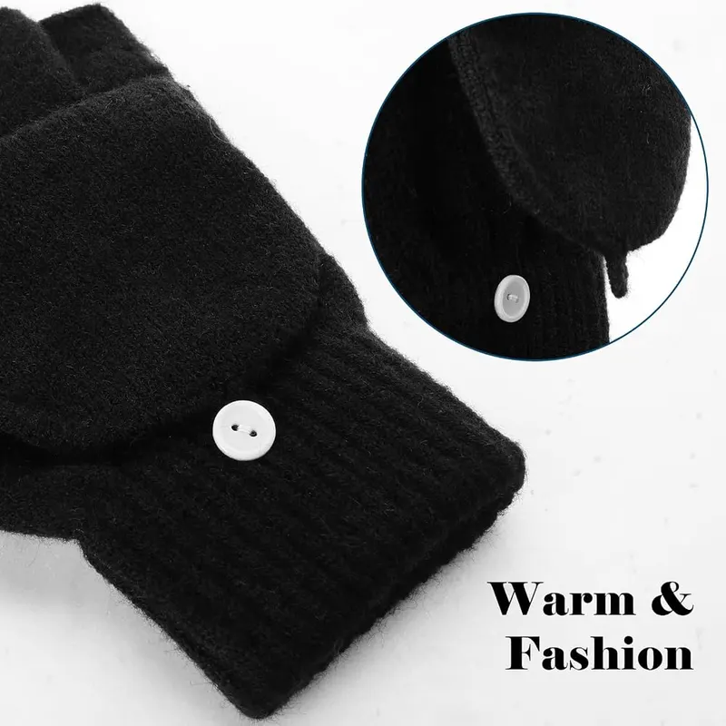 N/A Premillow Winter Fingerless Gloves – product photo 4 of 8