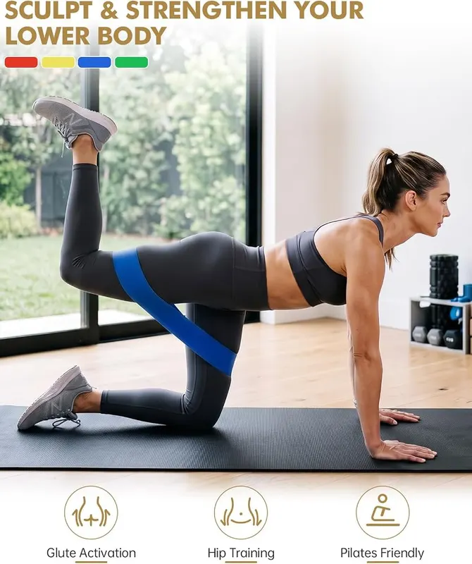 Naitesen 8PCS Resistance Bands – Pull-up assist and squats