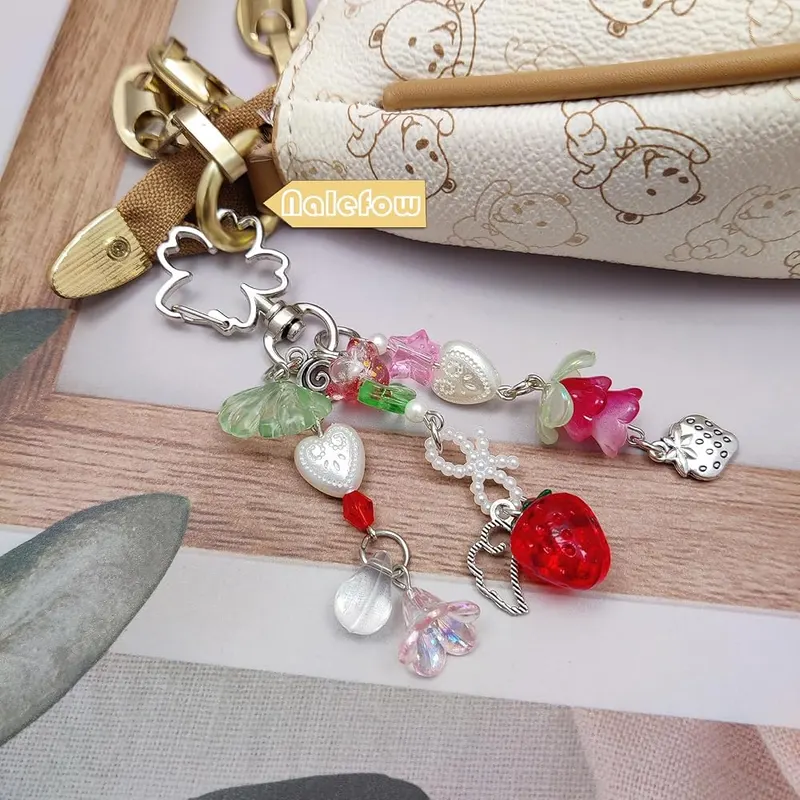 Nalefow 2 Pieces Cute Keychain Bag Accessories – Exceptional Craftsmanship