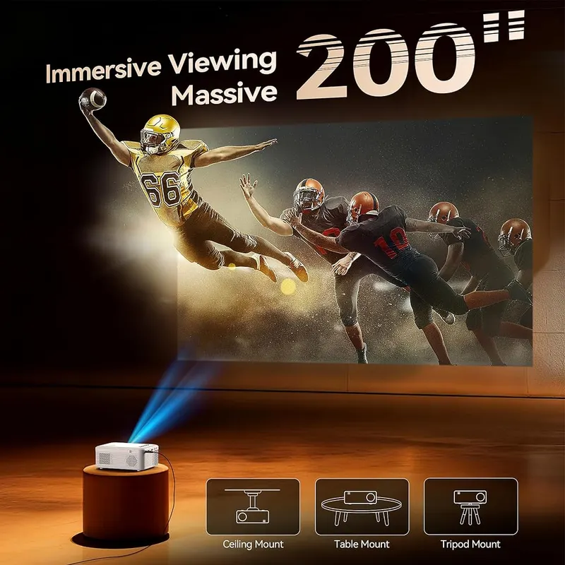 Nasin Mini Projector White – Office Products category