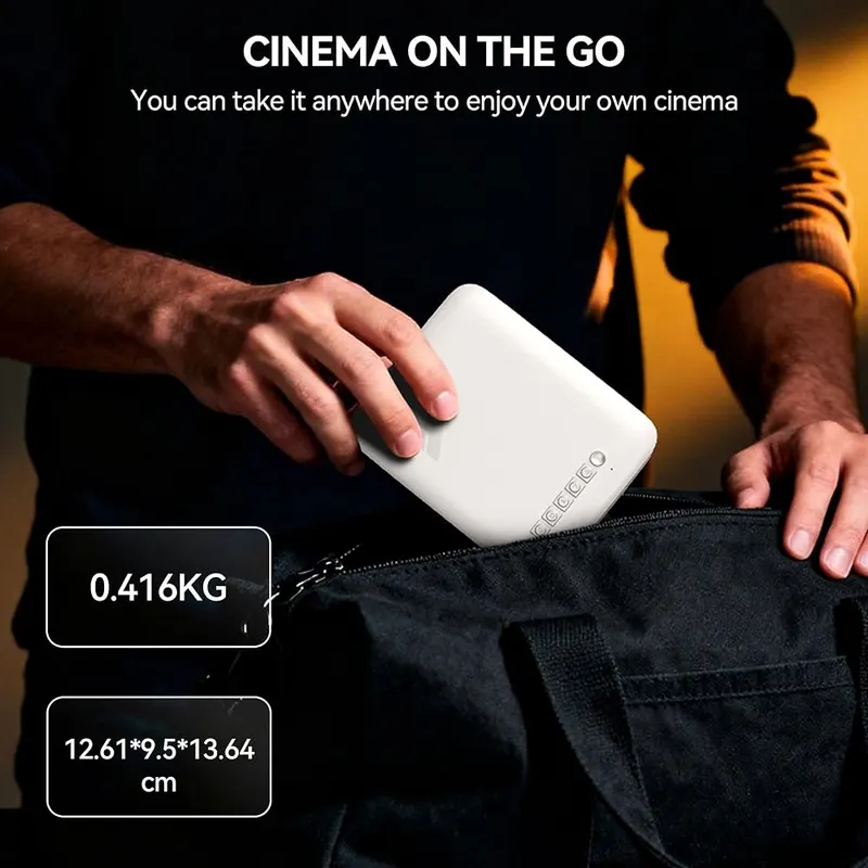 Nasin Mini Projector White – product photo 7 of 8