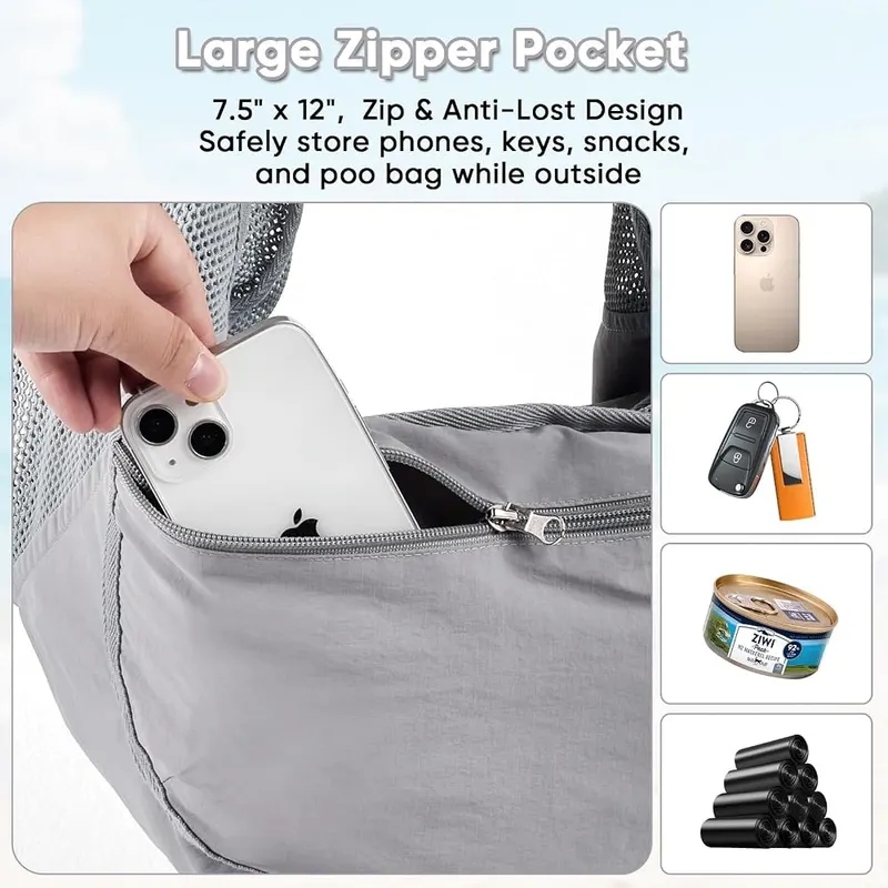 NATUYA Small Dog Sling Carrier – Durable & Easy to Clean