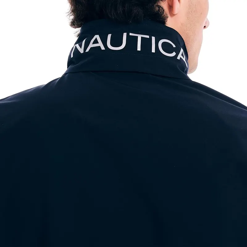 Nautica Rainbreaker Bomber Jacket – Water-resistant construction helps repel water