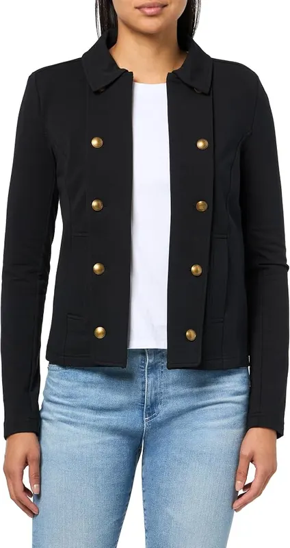 Nautica Women’s Jeans Solid Knit Captains Jacket
