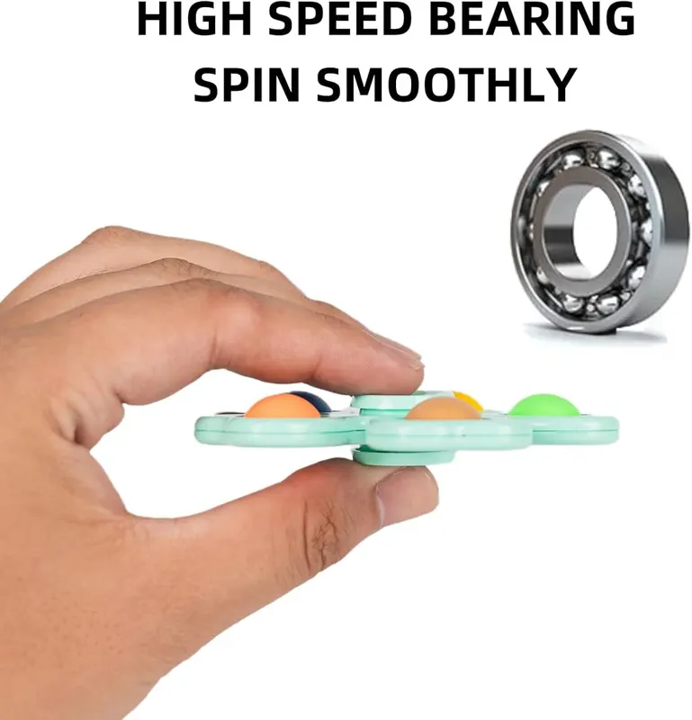 Nbguigdstr 24 Pcs Fidget Spinners Bulk-Mini Pop – Fidget Spinners Bulk