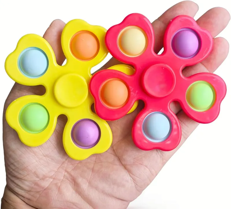 Nbguigdstr 24 Pcs Fidget Spinners Bulk-Mini Pop – Package Content