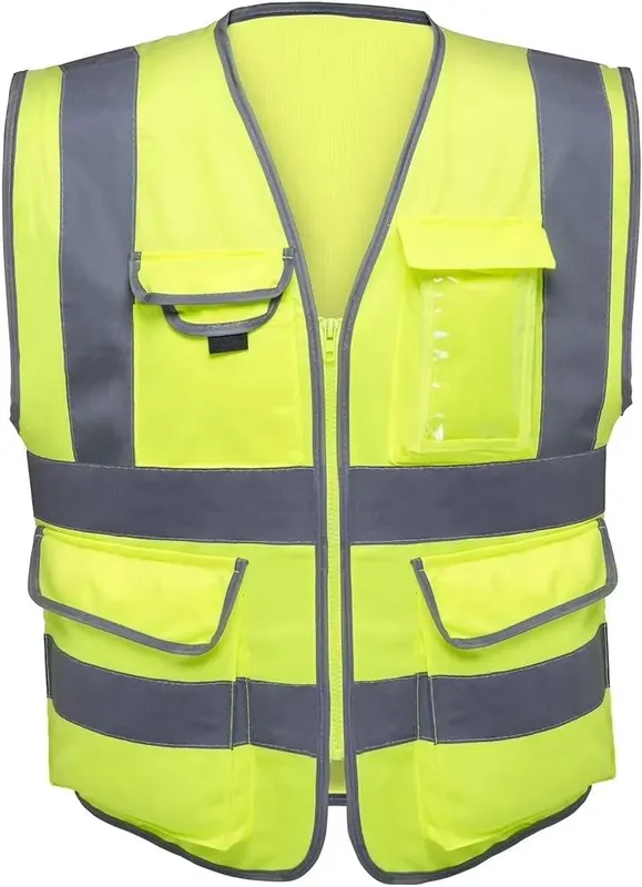 Neiko High Visibility Safety Vest ANSI Class in Yellow