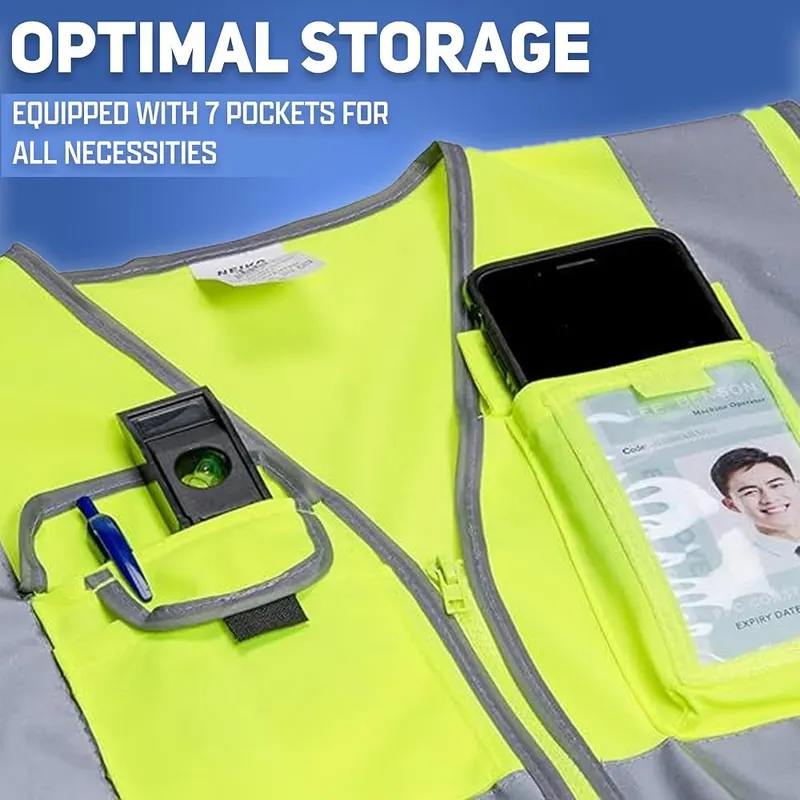 Neiko High Visibility Safety Vest ANSI Class – product photo 4 of 6