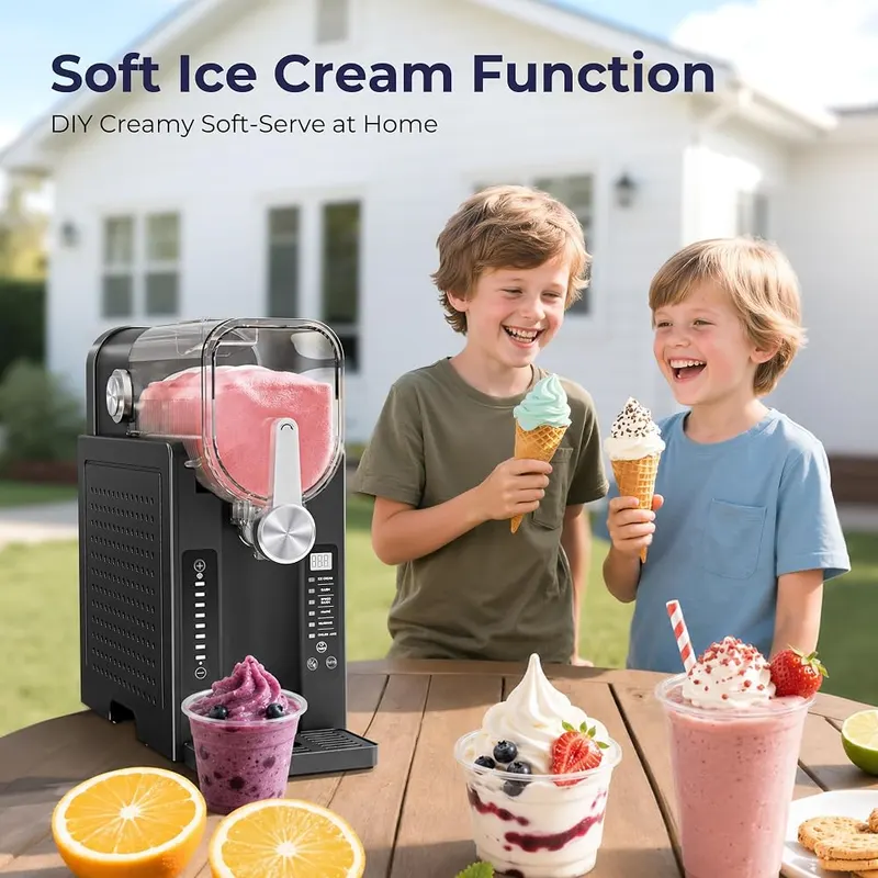 NEOISM Slushie Machine Black – No ice needed to make slush