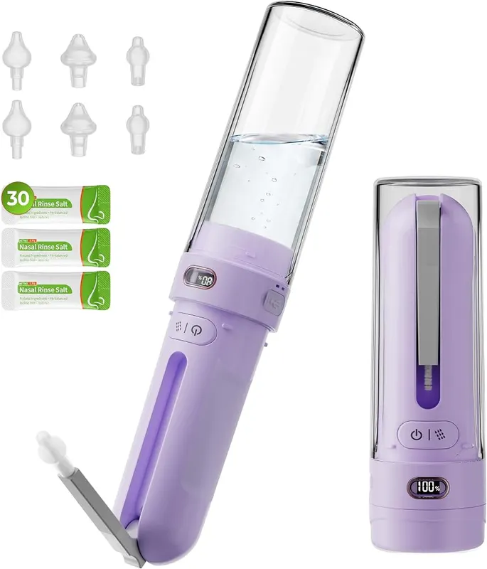 NETI BUDDY Electric Nasal Irrigator in 2-purple