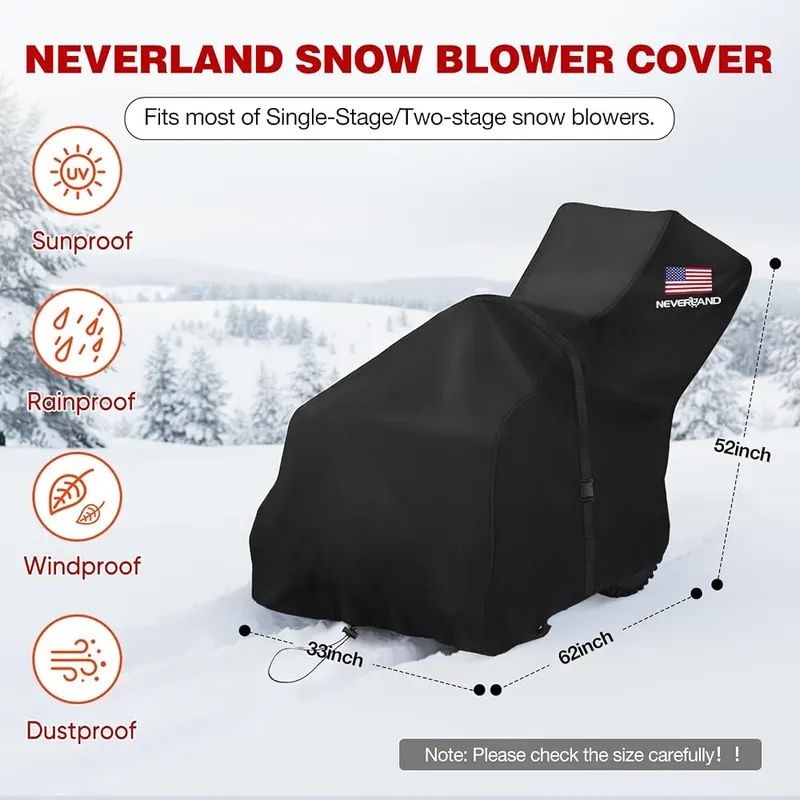 NEVERLAND Waterproof Snow Blower Cover – product photo 6 of 9