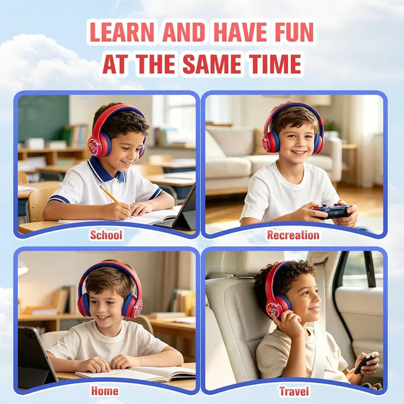 Niecase Kids Wireless Headphones – product photo 8 of 9