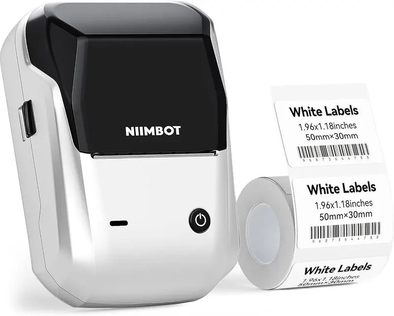 NIIMBOT B1 Label Maker Machine Silver Gray in Silver Gray