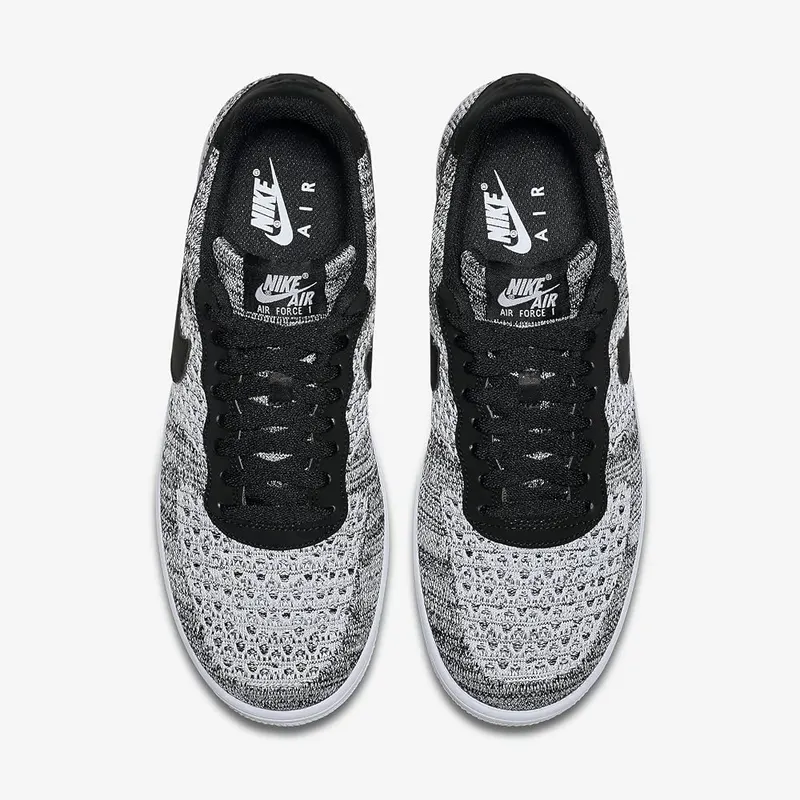 Nike Men’s Air Force 1 Flyknit 2.0 Black Black Pure Platinum Black White 1 – Nike Air technology for exceptional cushioning