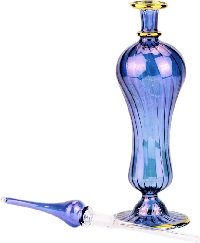 NileCart 9 in. Egyptian Perfume Bottle large – A handmade Egyptian perfume bottle from Nilecart