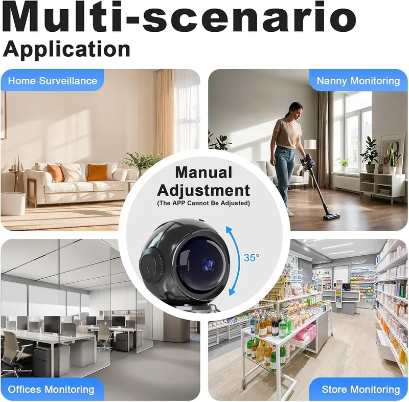 Noahlink 2K Clock Indoor Camera 2-Way – product photo 8 of 9