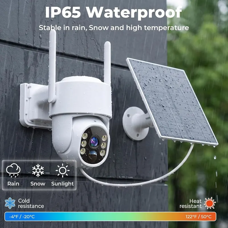 Noahlink 2K Security Cameras Wireless Outdoor – Sharp 2K resolution with color night vision