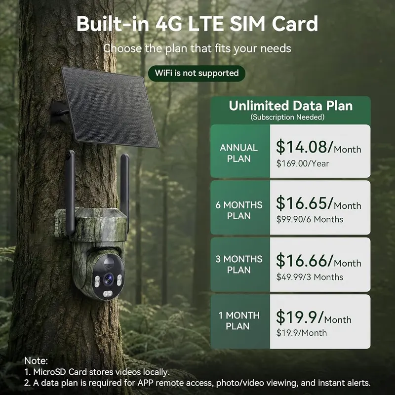 Noahlink 4G LTE Cellular Trail Camera – 4G LTE cellular trail camera