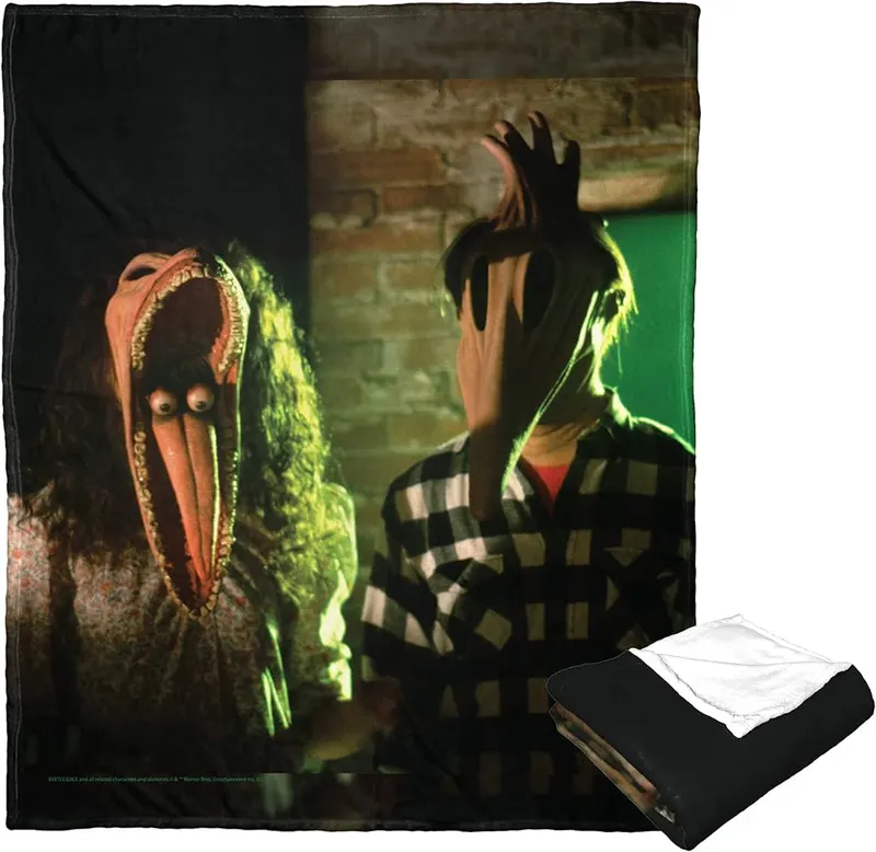 Northwest Beetlejuice Silk Touch Throw Blanket – 100% Polyester