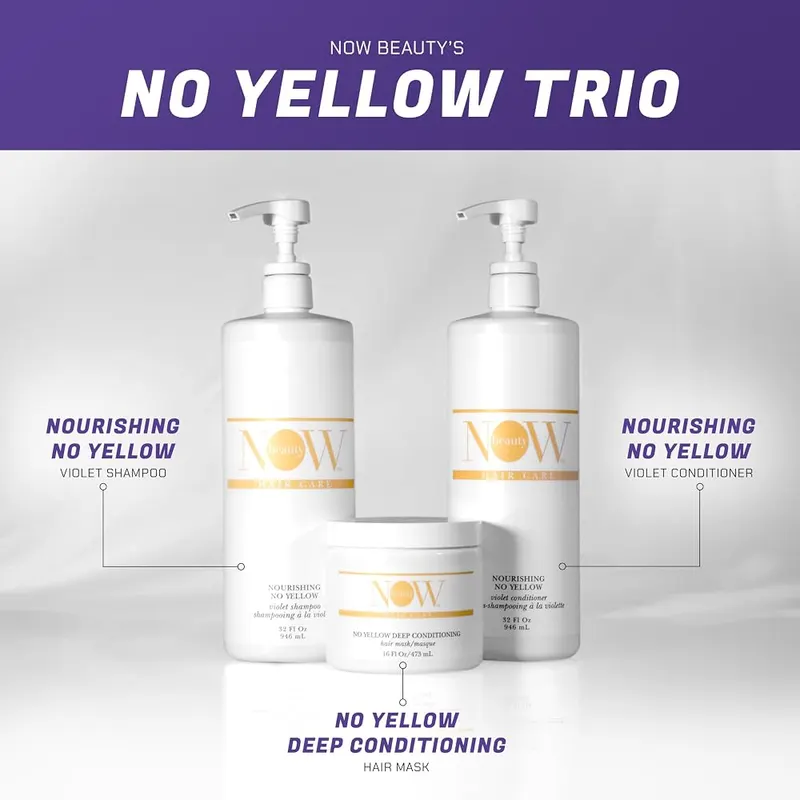 NOW BEAUTY No Yellow Deep Conditioning Hair Mask – product photo 7 of 7