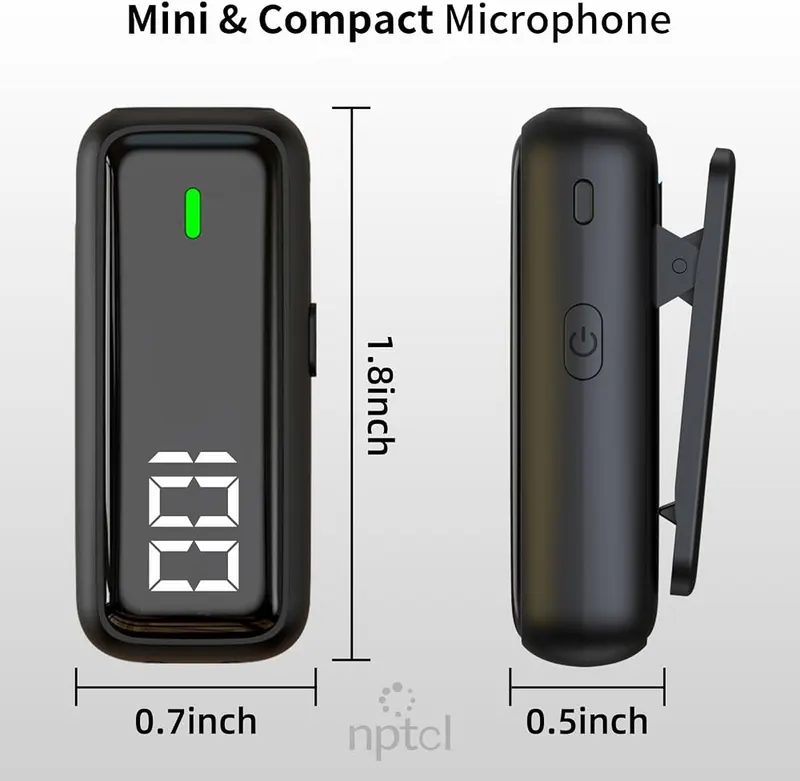 NPTCL Wireless USB Type C Microphone – product photo 9 of 9
