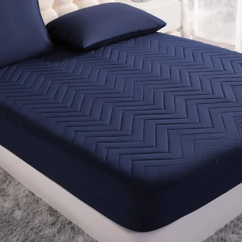 NTBAY Twin Waterproof Mattress Protector – Fits 39 x 75 inch twin mattresses
