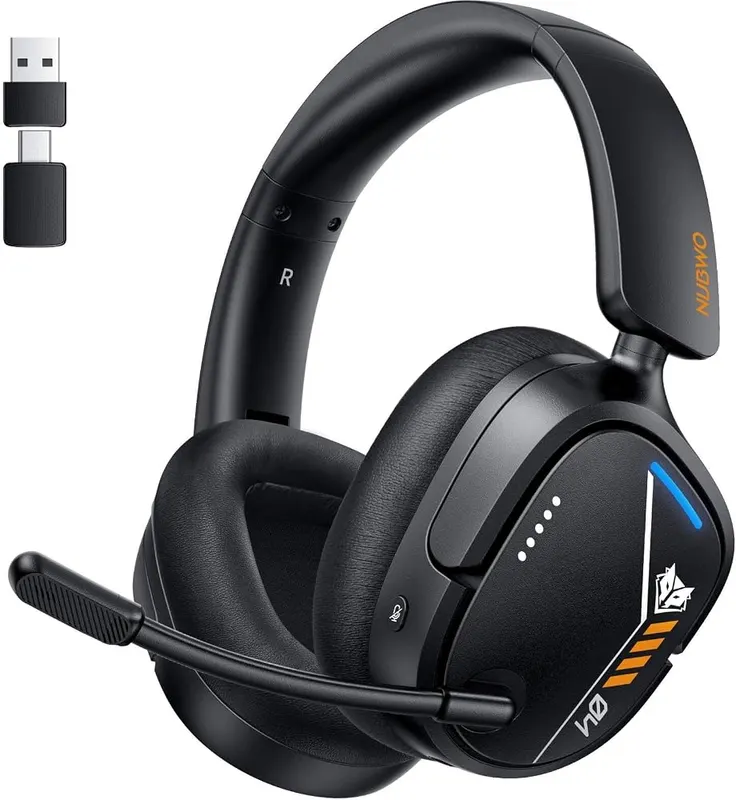 NUBWO Wireless Gaming Headset in Black
