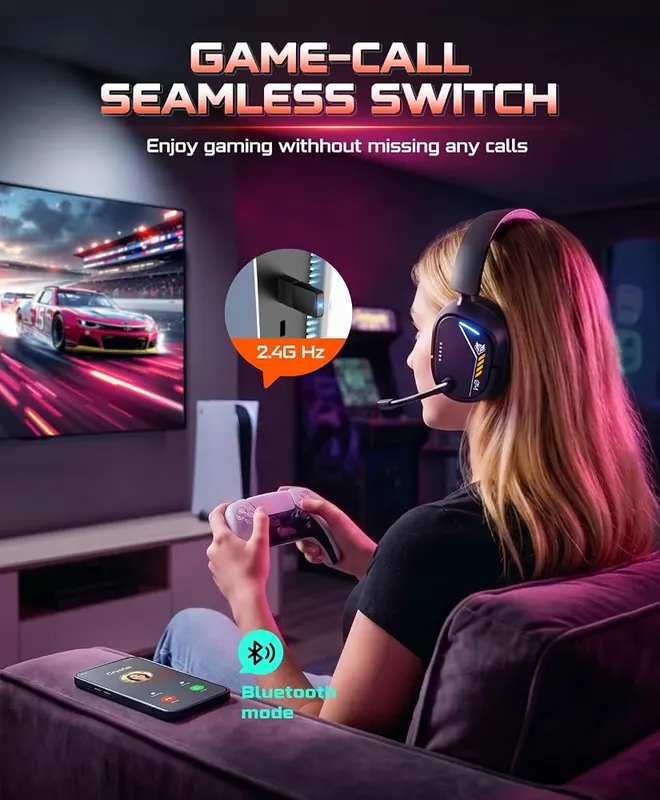 NUBWO Wireless Gaming Headset – product photo 8 of 9
