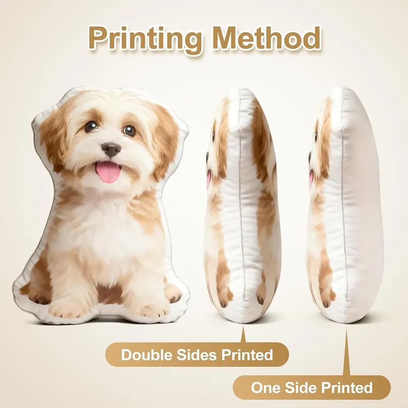 NYLGOXITK Customizable Photo Throw Pillows – Pets, couples or portraits