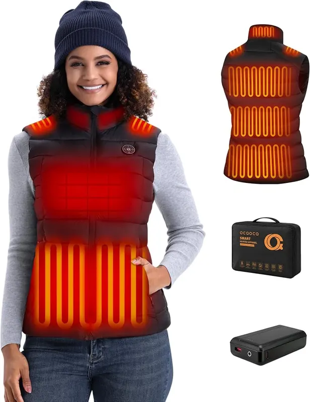 OCQOCQ Women’s Heated Vest Small