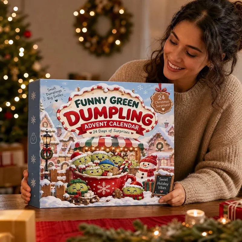 ODEUIAOD 2026 Christmas Squishies Advent Calendar – Twenty-four daily holiday surprises