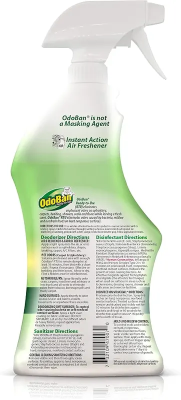 OdoBan Ready-to-Use Disinfectant and Odor Eliminator – Multi-Purpose